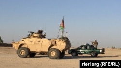 Afghan forces in Nad-e Ali district Helmand