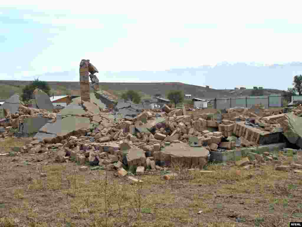 На месте этих руин еще до 11 августа 2008 года в Красном Трудовике стояли семь домов. - На месте этих руин еще до 11 августа 2008 года в Красном Трудовике стояли семь домов.