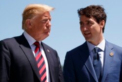 Presidenti amerikan, Donald Trump dhe kryeministri kanadez, Justin Trudeau.