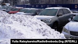 Сніг у Дніпрі, 19 березня 2018 року