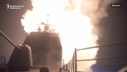ویدئوی پنتاگون از لحظه انجام حمله موشکی به سوریه