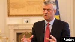 O unutrašnjim pitanjima Kosova, Kosovo samo odlučuje, kaže Tači