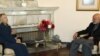 دامریکا د بهرنیو چارو وزیره هیلري کلنټن د افغانستان ولسمشر حامدکرزي سره ویني.۲۰ اکتوبر.۲۰۱۱کال