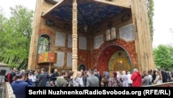 Открытие деревянной синагоги в Бабьем Яре.