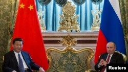 Путин ва Ҷинпин дар Кремл