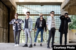 Membrii trupei sud-coreene K-pop.