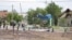 Последствия удара в посёлке Балабино, Запорожская область, 7 июня 2026 года