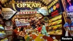 İstanbulun Topkapı bazarı
