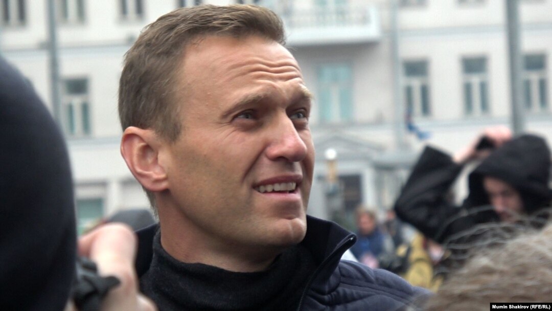 Оппозиционер Алексей Навальный