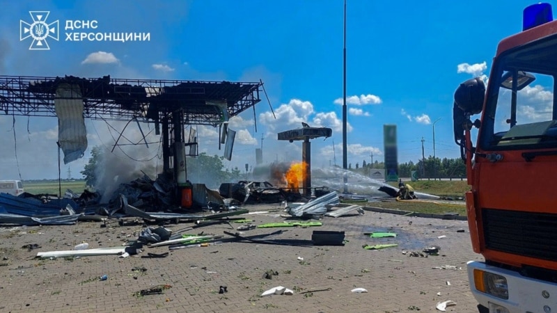 Сили РФ вдарили по АЗС у Запоріжжі, є постраждалі – ОВА