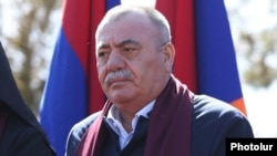 Armenia - General Manvel Grigorian attends an event organized by the Yerkrapah Union, 5 March 2018.