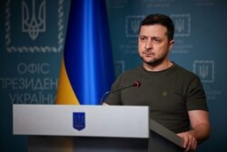 Presidenti i Ukrainës, Volodymyr Zelensky.