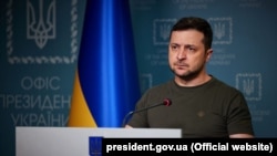 Presidenti i Ukrainës, Volodymyr Zelensky.