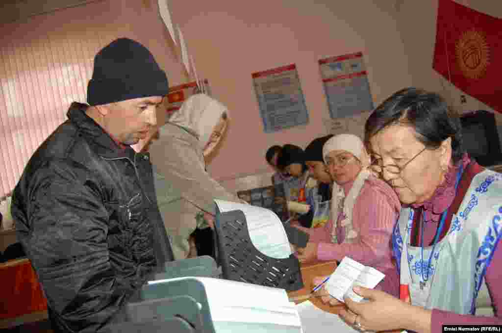 Kyrgyzstan - Election in Osh, 4March2012