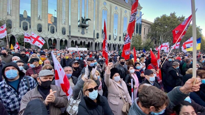 Protest opozicije u Gruziji