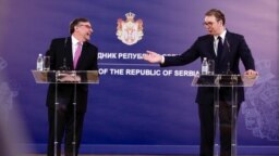 'Težak, ali otvoren razgovor' Vučića i Palmera