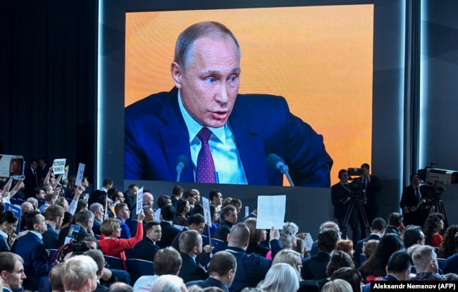 Итоговая пресс-конференция Владимира Путина, 14 декабря 2017 года