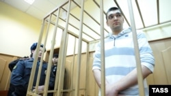 Степан Зимин во время одного из заседаний суда