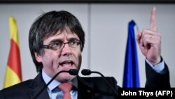 Lideri separatist i Katalonjës, Carles Puigdemont.