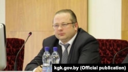 Кіраўнік Камітэту дзяржаўнага кантролю Беларусі Васіль Герасімаў. Архіўнае фота