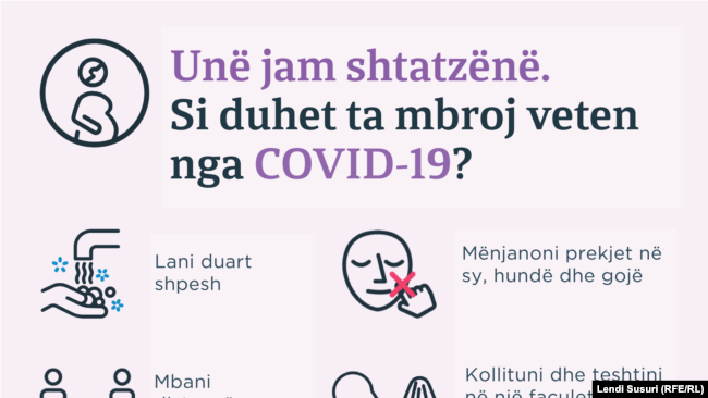 Si të mbroheni nga COVID-19 nëse jeni shtatzëne.