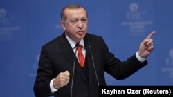 Turkish President Recep Tayyip Erdogan (file photo)