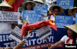 Антикитайские протесты на Филиппинах. Февраль 2016 года