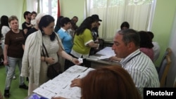 Armenia - Armenians vote in parliamentary elections, Yerevan, June 7m 2026.