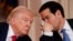 US President Donald Trump (left) listens to Secretary of State Marco Rubio during a round table at the White House on March 6.