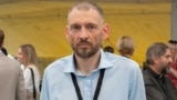 Сяргей Ціханоўскі на канфэрэнцыі ў Варашаве. 9 жніўня 2025 