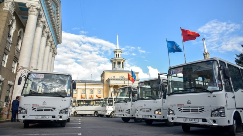 Бишкек: айдоочулар жок болгондуктан жаңы автобустар каттамга чыкпай жатат