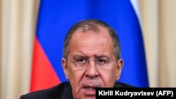 Ministrul rus de externe Serghei Lavrov 