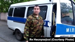 Дзьмітры Вальфсон перад судом у Бабруйску