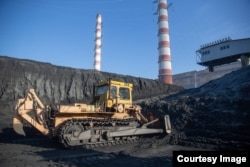 Imagine de la începutul anului 2025, când livrările de gaze de la Gazprom au fost sistate, iar centrala electrică de la Cuciurgan era alimentată cu cărbuni.