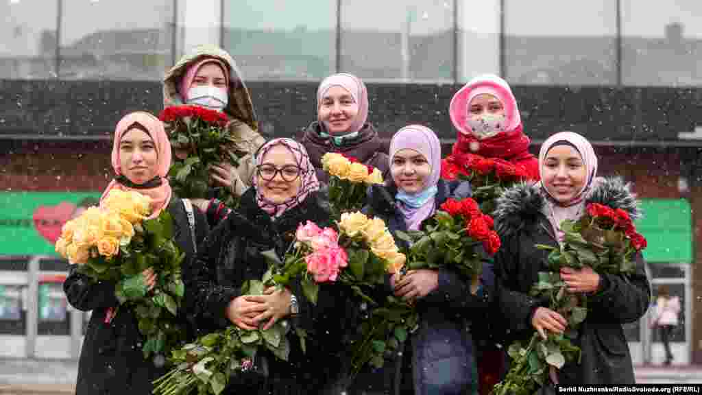 В Киеве акция приуроченная ко Всемирному дню хиджаба состоялась уже в четвертый раз