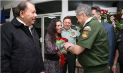 Визит министра обороны РФ Сергея Шойгу в Никарагуа и его встреча с Даниэлем Ортегой и Росарио Мурильо. 5 ноября 2019 года