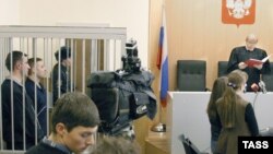 A judge pronounces a verdict in a Sverdlovsk regional court. (file photo)