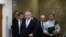 File photo:Israeli Prime Minister Benjamin Netanyahu (C) arrives at a weekly cabinet meeting in Jerusalem on June 2, 2019. 