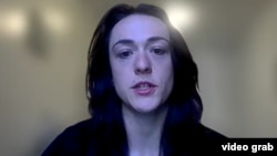 Кетрин Грос, таҳлилгари аршади созмони "Хонаи Озодӣ" дар Вашингтон