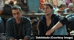 Scena iz filma, Boris Ler i Dino Bajramović