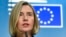 European powers that helped to negotiate the accord are expected to reassure Iran that they remain committed to the nuclear deal at a meeting hosted by EU foreign policy chief Federica Mogherini in Brussels on January 11. (file photo)