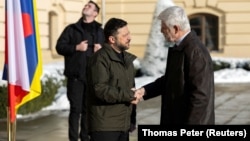 Петр Павел і Володимир Зеленський у Києві, 16 січня 2026 року