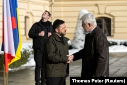 Владимир Зеленский и Петр Павел в Киеве