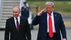 Снимка от последната среща между Владимир Путин и Доналд Тръмп. Тя се проведе в средата на август в Аляска.