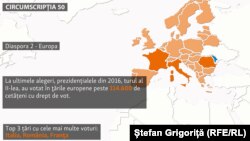 Circumscriptia nr 50, Diaspora 2 (Europa)