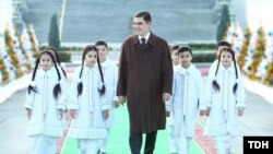 Gurbanguly Berdimuhamedov Yeni il tədbirində