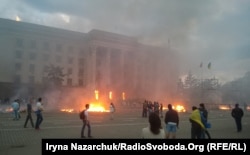 Куликово поле в Одессе в день трагедии