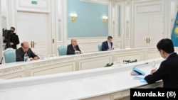 Бразилия сыртқы істер министрі Мауро Виейру Ақордада. Астана. 11 мамыр 2026 жыл.