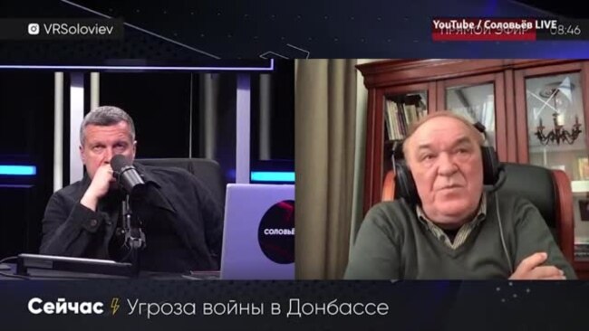 Владимир Соловьев о возможной войне с Украиной Владимир Соловьев о возможной войне с Украиной