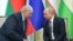 Аляксандар Лукашэнка і Ўладзімір Пуцін